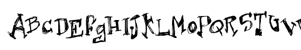 Hard Dumb font preview